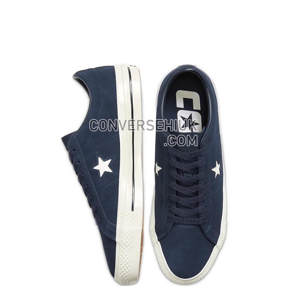 Converse CONS One Star Pro Low Top Dark Obsidian/egret/egret 166022C Shoes