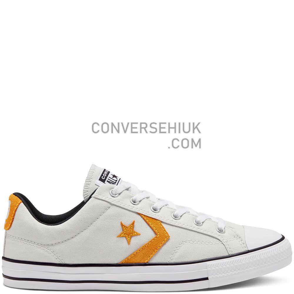 Converse Star Player Low Top Photon Dust/laser Orange/white 166796C Shoes