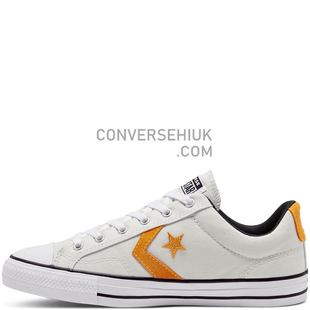 Converse Star Player Low Top Photon Dust/laser Orange/white 166796C Shoes