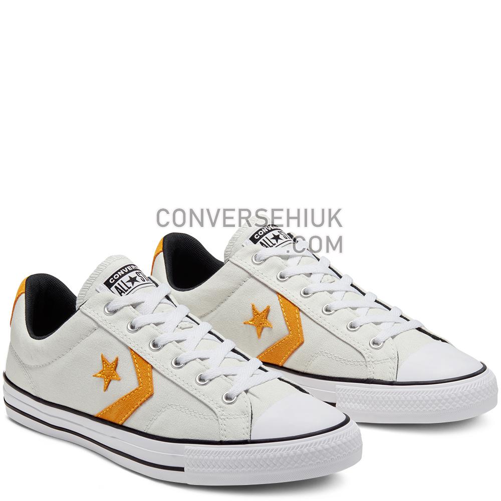 Converse Star Player Low Top Photon Dust/laser Orange/white 166796C Shoes