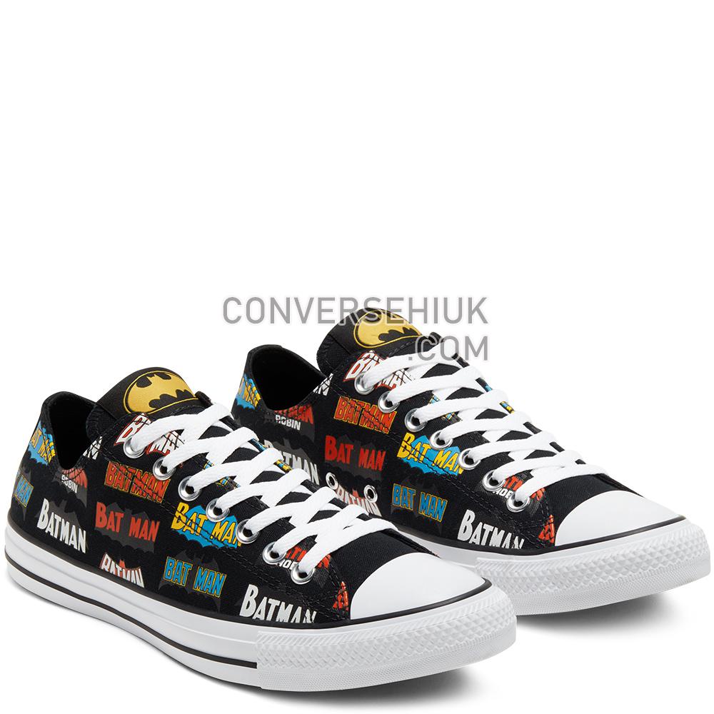 Converse X Batman Chuck Taylor All Star Low Top Black/white/multi 167319C Shoes