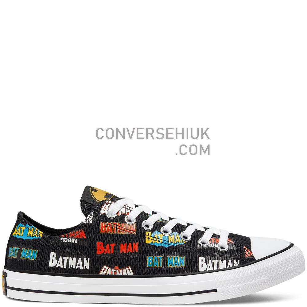 Converse X Batman Chuck Taylor All Star Low Top Black/white/multi 167319C Shoes