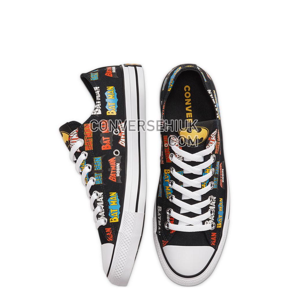 Converse X Batman Chuck Taylor All Star Low Top Black/white/multi 167319C Shoes