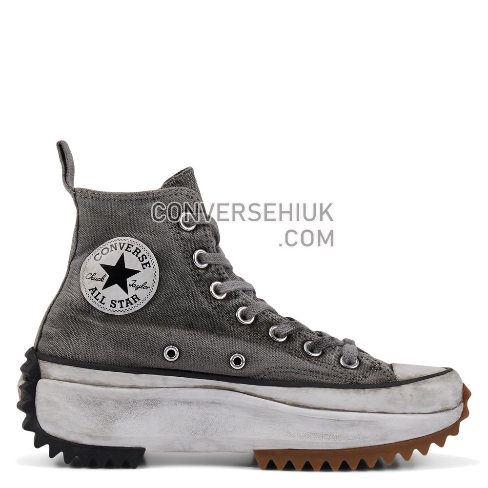 Converse Run Star Hike Smoke In High Top White Smoke In 168298C Shoes