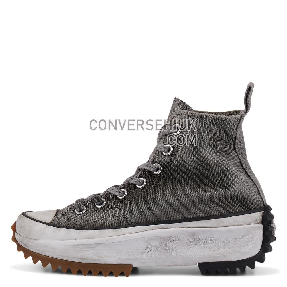 Converse Run Star Hike Smoke In High Top White Smoke In 168298C Shoes