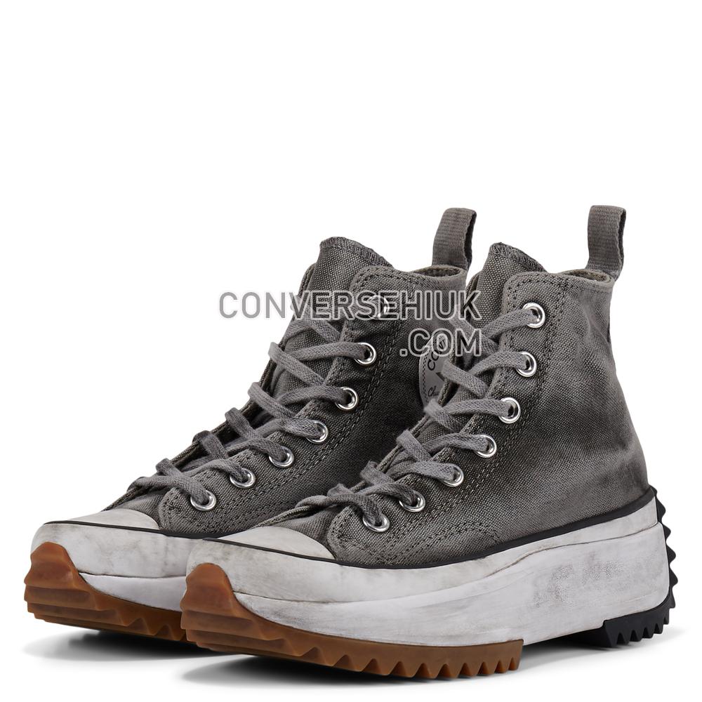 Converse Run Star Hike Smoke In High Top White Smoke In 168298C Shoes