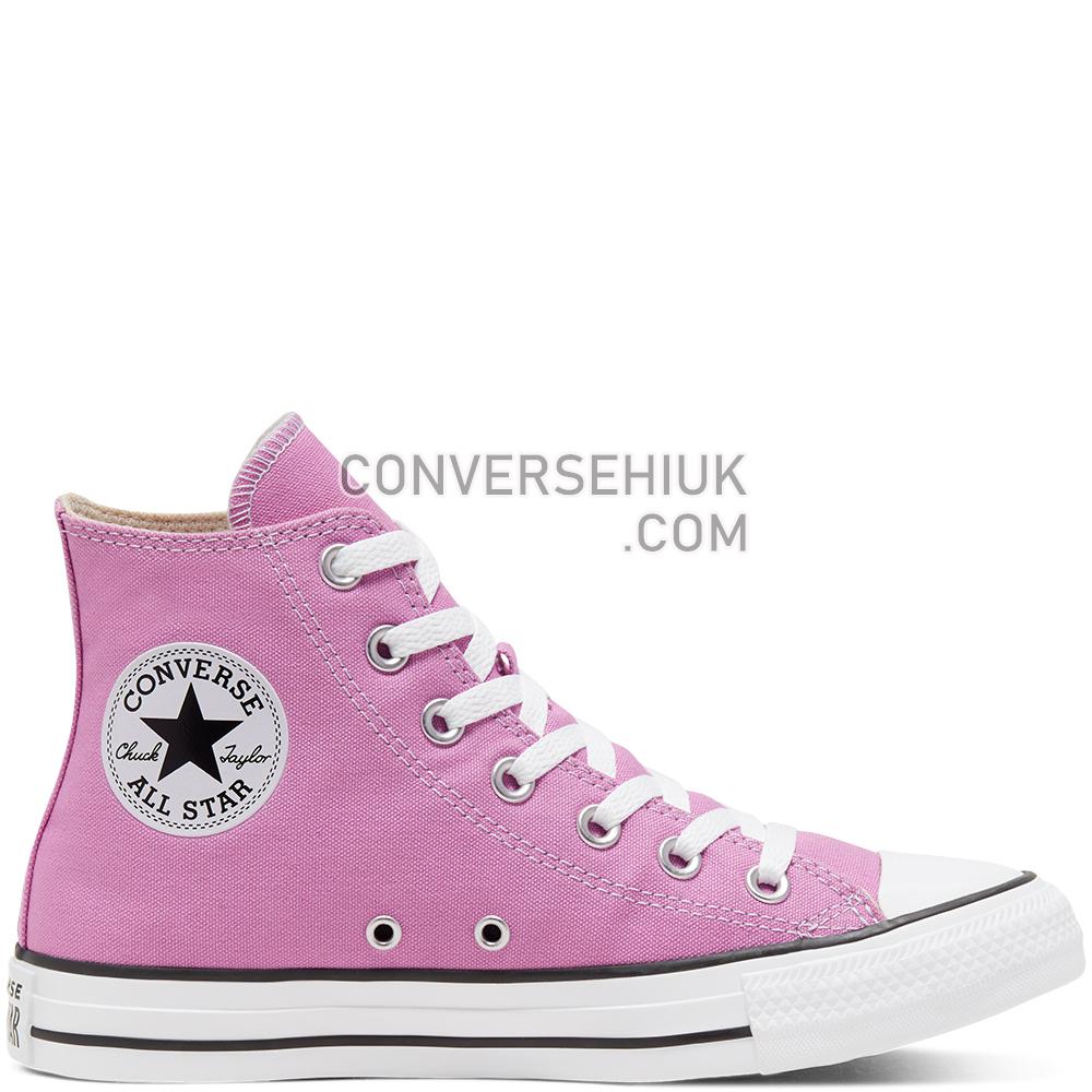 Converse Seasonal Colour Chuck Taylor All Star High Top Peony Pink 166704C Shoes