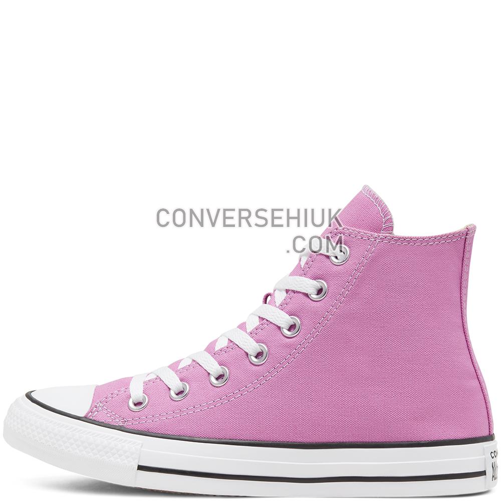 Converse Seasonal Colour Chuck Taylor All Star High Top Peony Pink 166704C Shoes