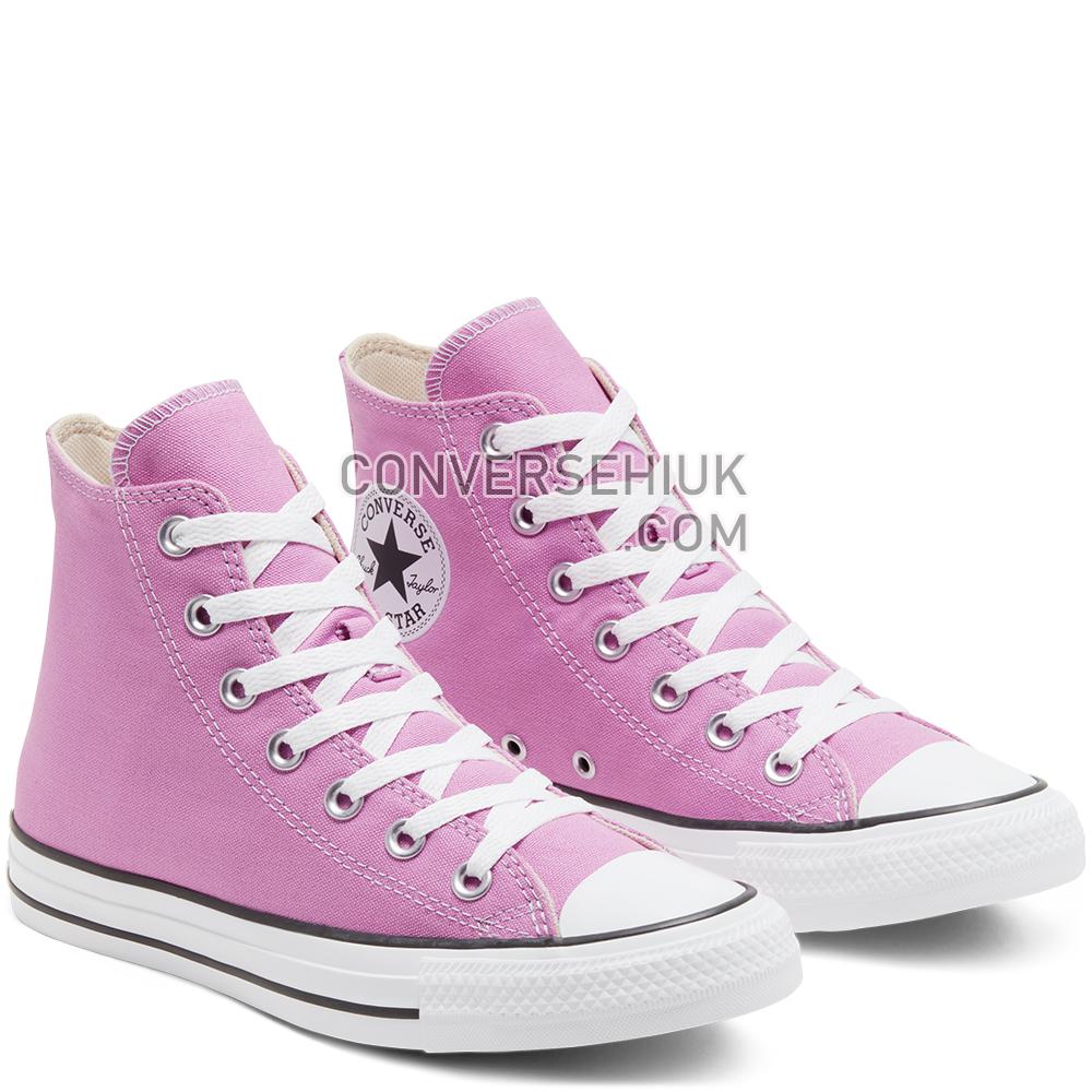 Converse Seasonal Colour Chuck Taylor All Star High Top Peony Pink 166704C Shoes