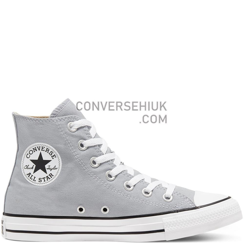 Converse Seasonal Colour Chuck Taylor All Star High Top Wolf Grey 166705C Shoes