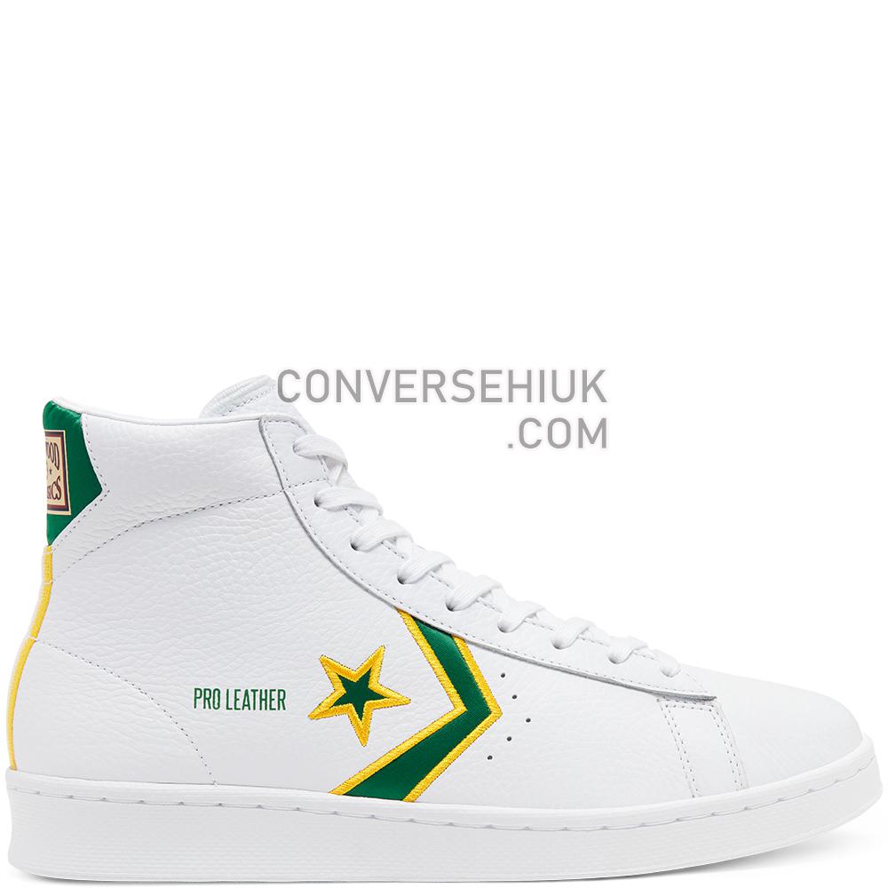 Converse Breaking Down Barriers Celtics Pro Leather White/clover/amarillo 167061C Shoes