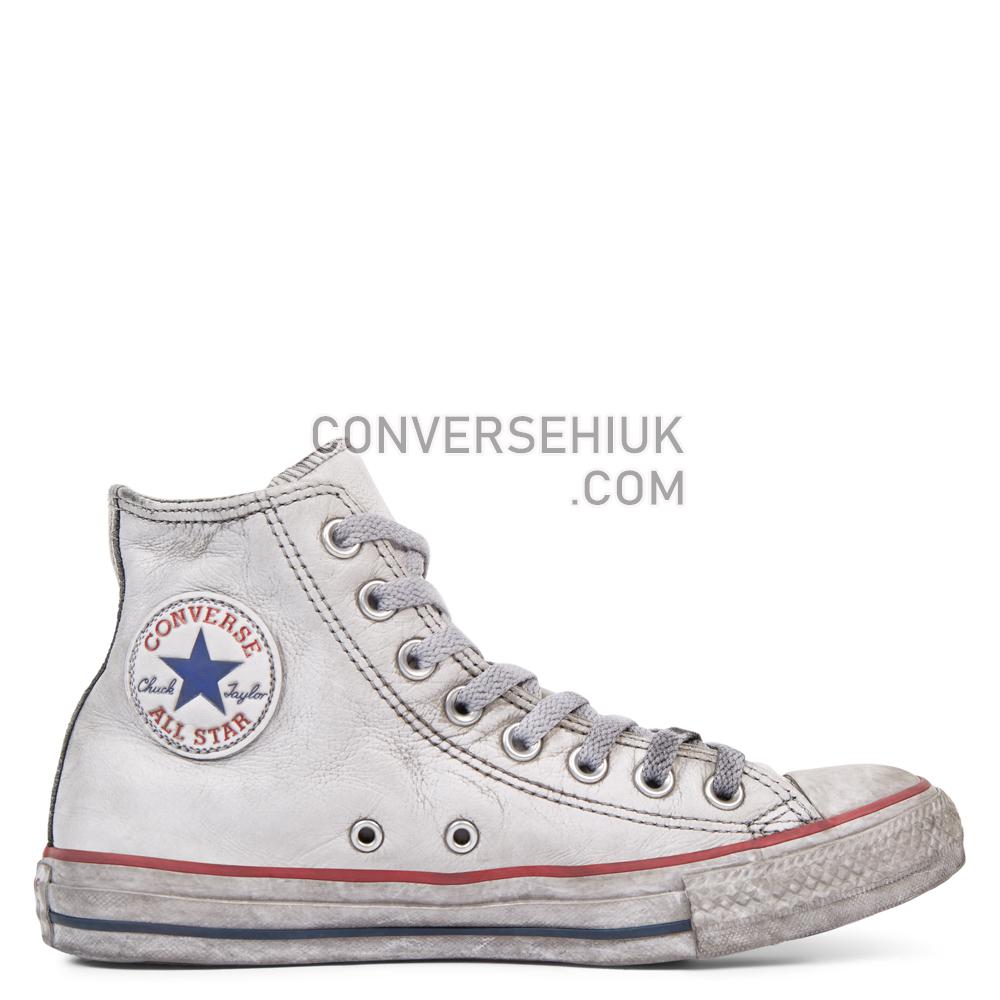 Converse Chuck Taylor All Star Vintage Leather White/gray/black 158576C Shoes