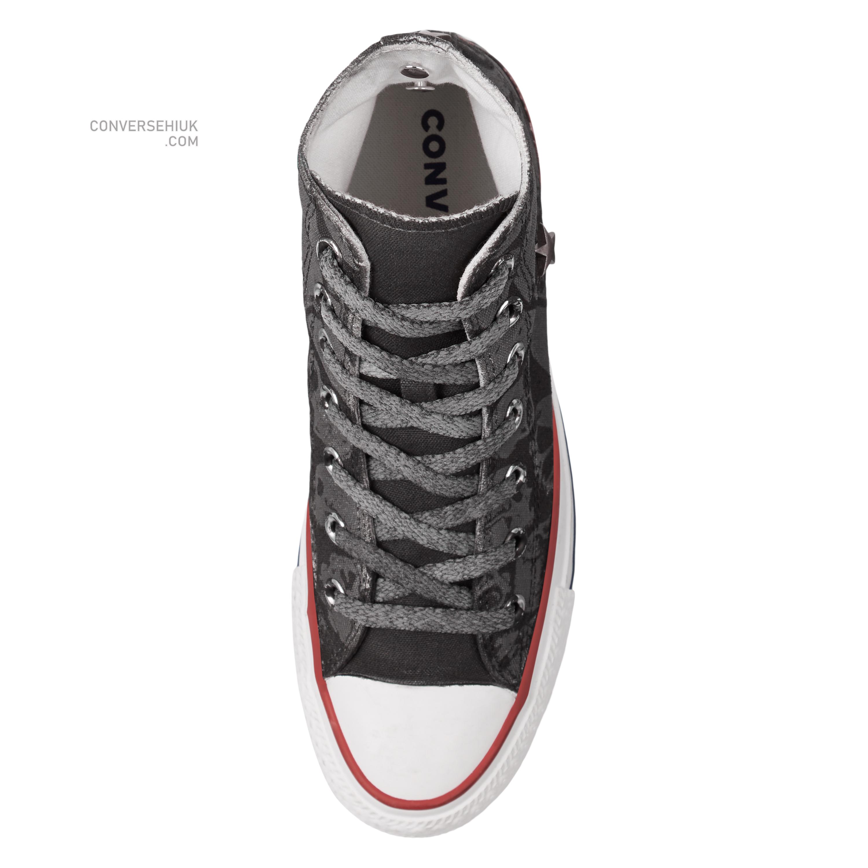 Converse Chuck Taylor All Star Skull Tattoo High Top Optical White/skull/dirt Dyed 165779C Shoes