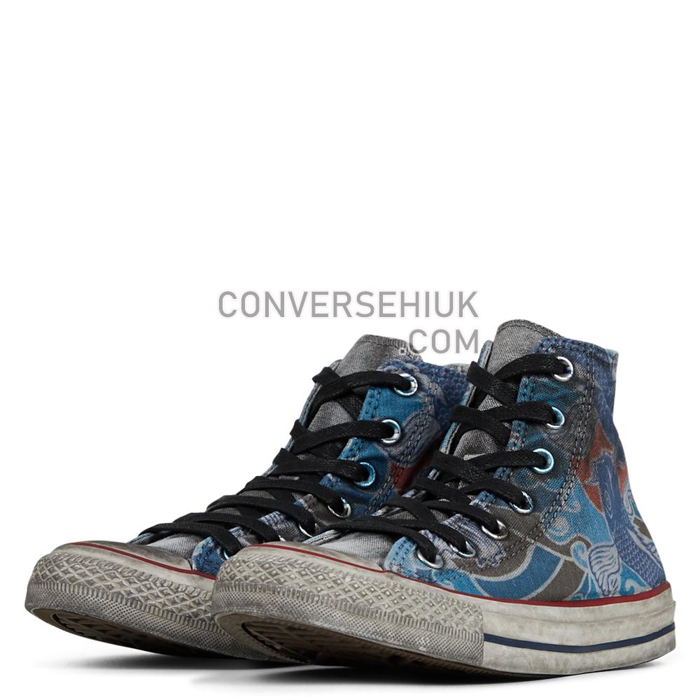 Converse Unisex Koi Tattoo Chuck Taylor All Star High Top Tattoo Goldfish 167392C Shoes