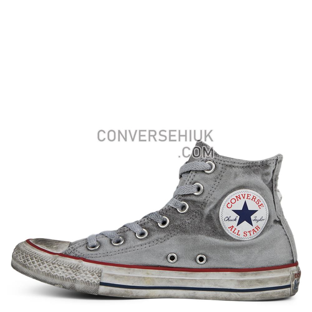 Converse Unisex Distressed Americana Chuck Taylor All Star High Top Americana Flag Distressed 167389C Shoes