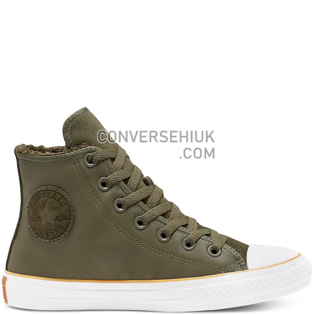 Converse Unisex Frosted Dimensions Chuck Taylor All Star High Top Field Surplus/white/honey 166126C Shoes