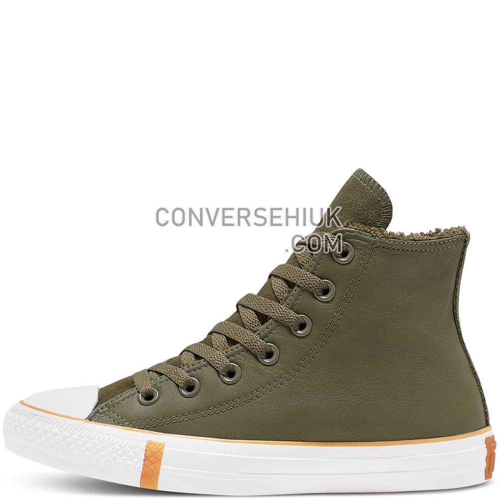 Converse Unisex Frosted Dimensions Chuck Taylor All Star High Top Field Surplus/white/honey 166126C Shoes