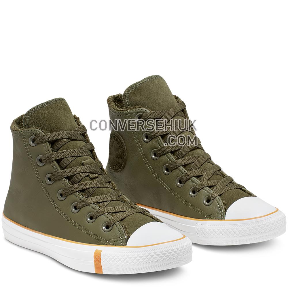 Converse Unisex Frosted Dimensions Chuck Taylor All Star High Top Field Surplus/white/honey 166126C Shoes