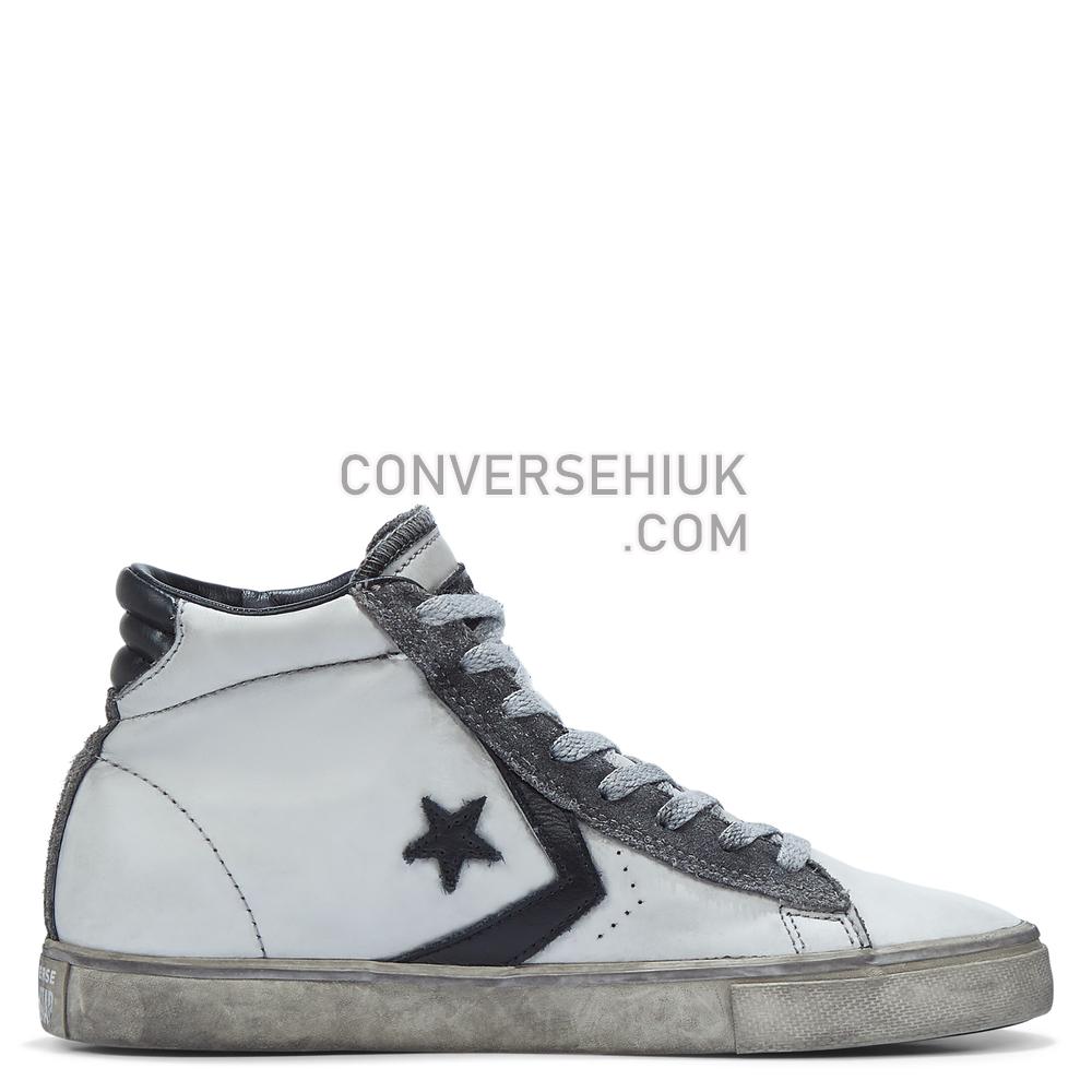 Converse Pro Leather Vulcanised High Top Star White/black Smoke 162904C Shoes