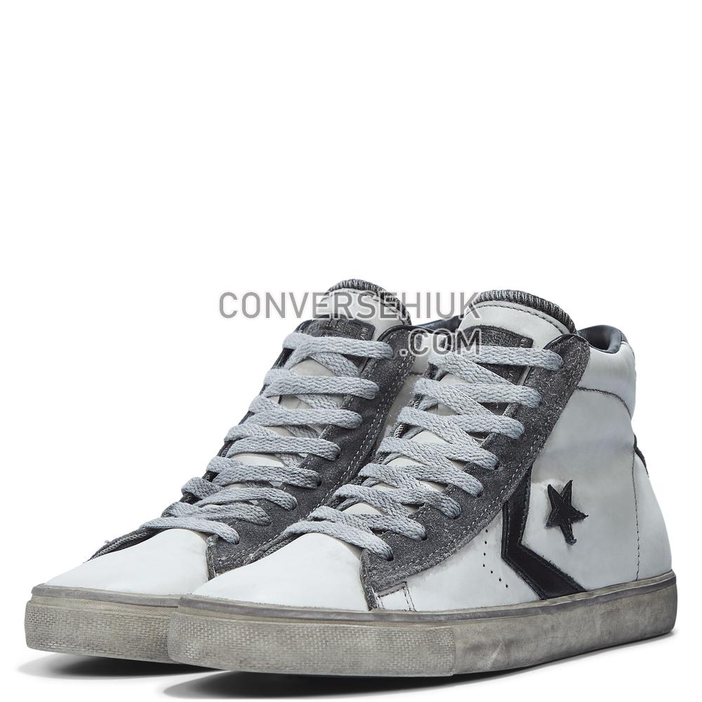 Converse Pro Leather Vulcanised High Top Star White/black Smoke 162904C Shoes