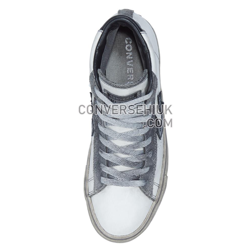 Converse Pro Leather Vulcanised High Top Star White/black Smoke 162904C Shoes