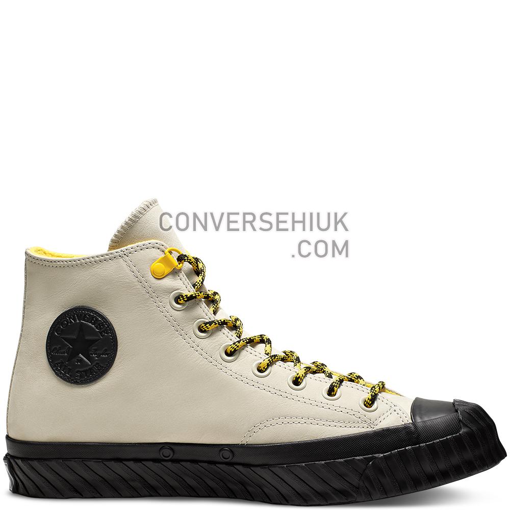 Converse Unisex Bosey Water-Repellent Chuck 70 High Top Birch Bark/vivid Sulfur/black 165930C Shoes