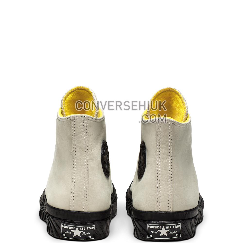 Converse Unisex Bosey Water-Repellent Chuck 70 High Top Birch Bark/vivid Sulfur/black 165930C Shoes