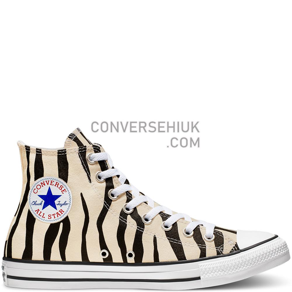 Converse Unisex Archive Print Chuck Taylor All Star High Top Black/greige/white 166258C Shoes