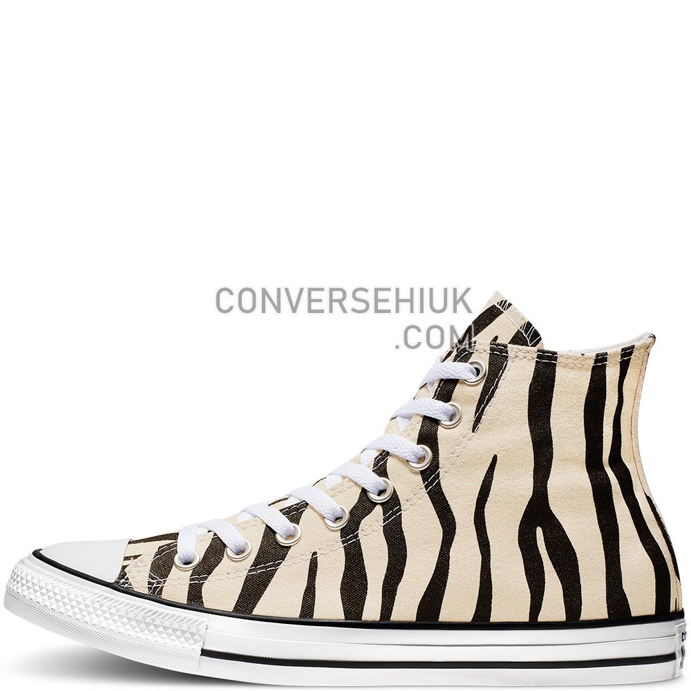 Converse Unisex Archive Print Chuck Taylor All Star High Top Black/greige/white 166258C Shoes