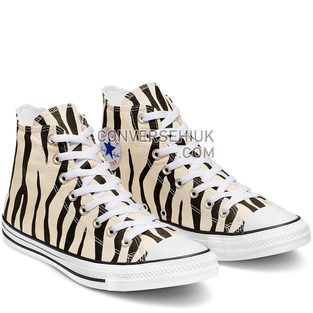 Converse Unisex Archive Print Chuck Taylor All Star High Top Black/greige/white 166258C Shoes