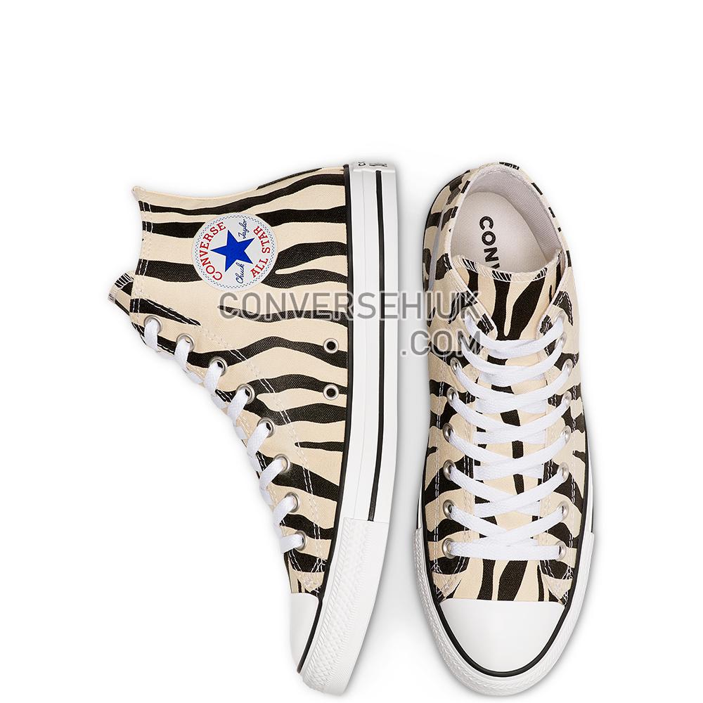 Converse Unisex Archive Print Chuck Taylor All Star High Top Black/greige/white 166258C Shoes