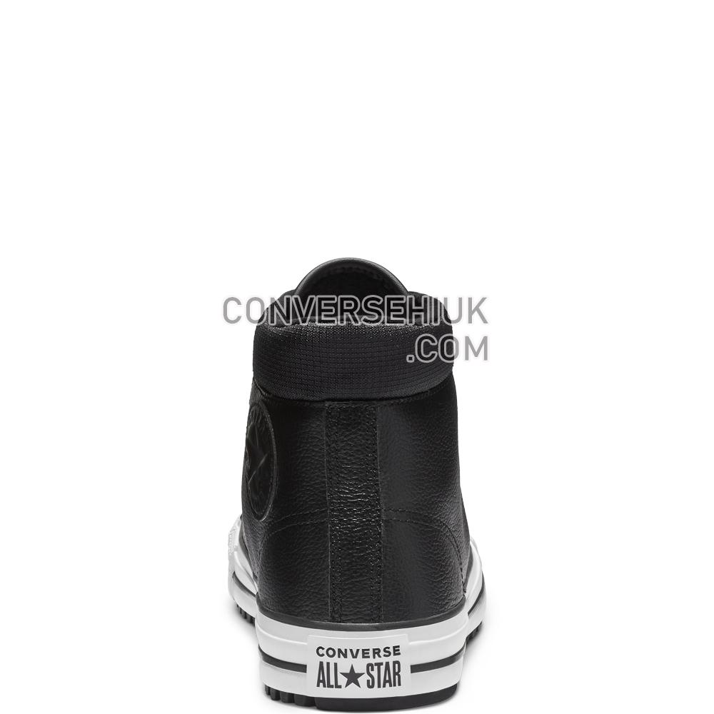 Converse Chuck Taylor PC Leather High Top Black/black/white 162415C Shoes