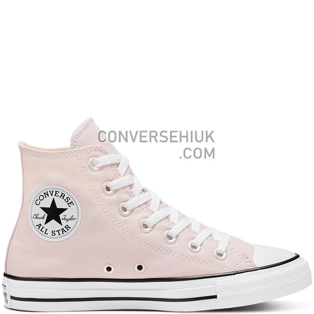 Converse Unisex Seasonal Colour Chuck Taylor All Star High Top Barely Rose 166263C Shoes