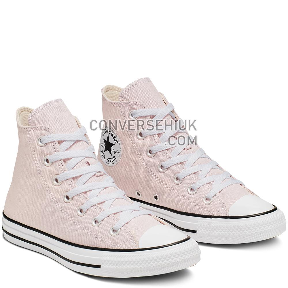 Converse Unisex Seasonal Colour Chuck Taylor All Star High Top Barely Rose 166263C Shoes