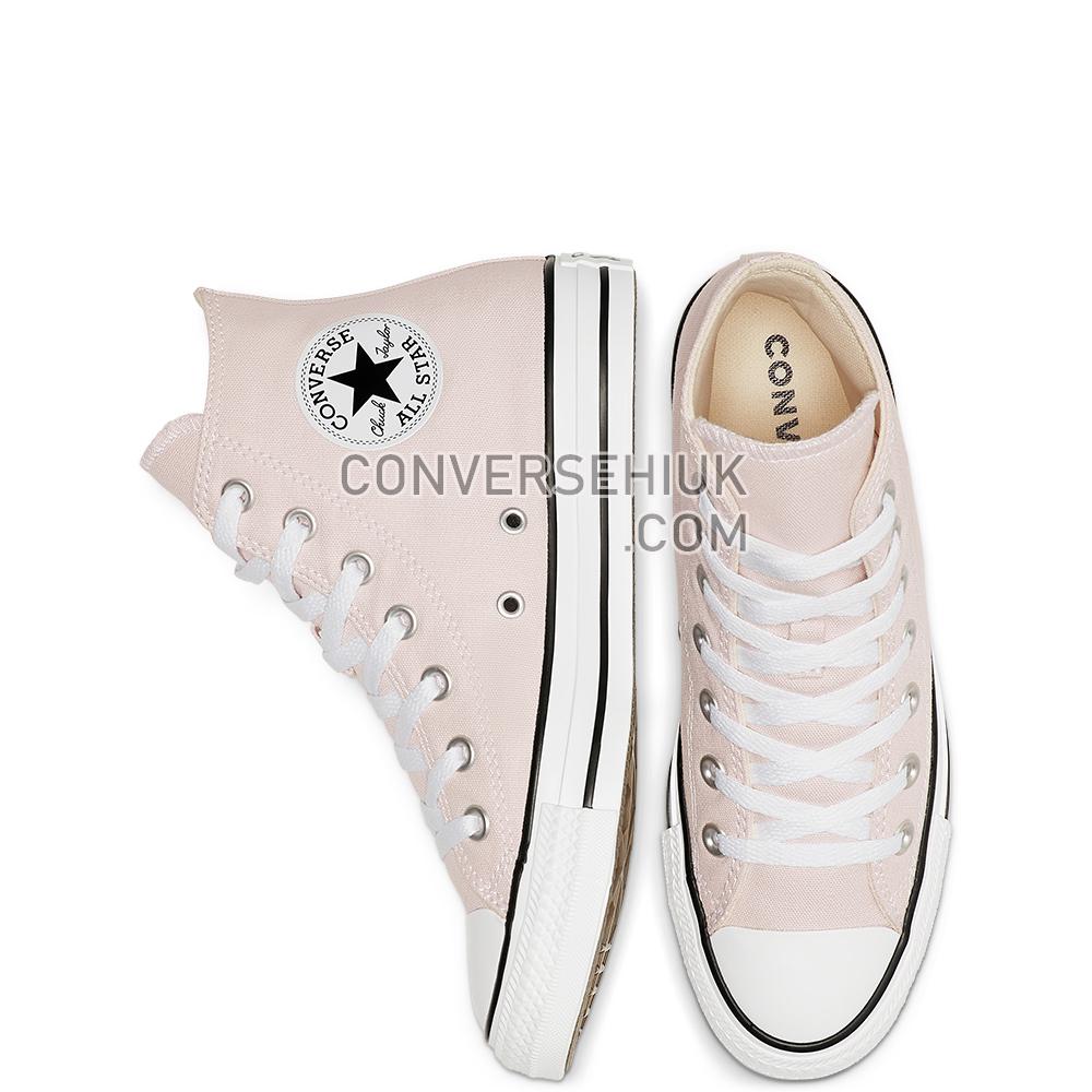 Converse Unisex Seasonal Colour Chuck Taylor All Star High Top Barely Rose 166263C Shoes