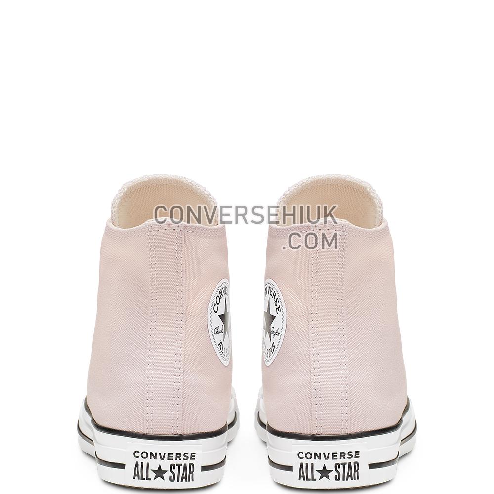 Converse Unisex Seasonal Colour Chuck Taylor All Star High Top Barely Rose 166263C Shoes