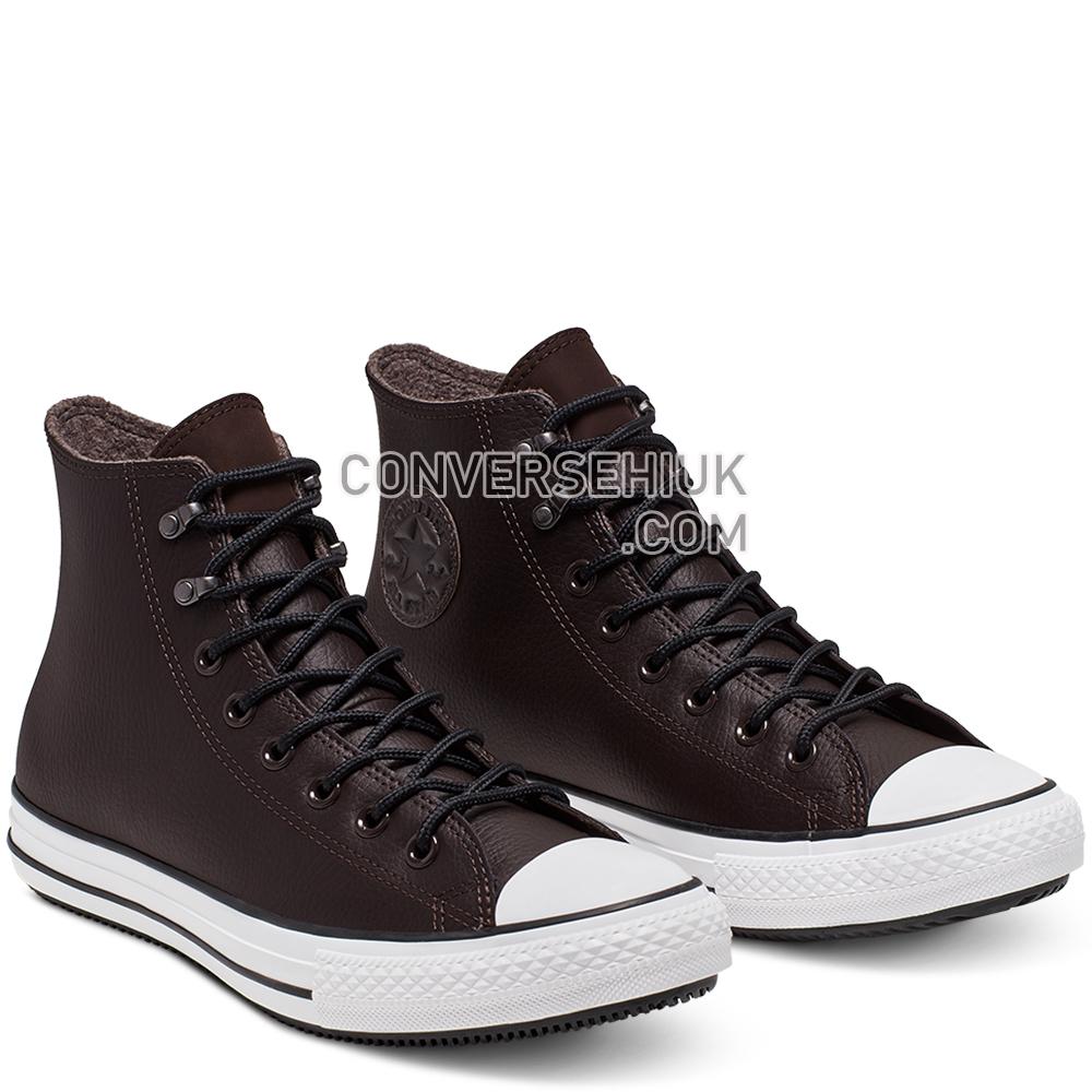 Converse Unisex Winter Chuck Taylor All Star High Top Velvet Brown/white/black 166220C Shoes