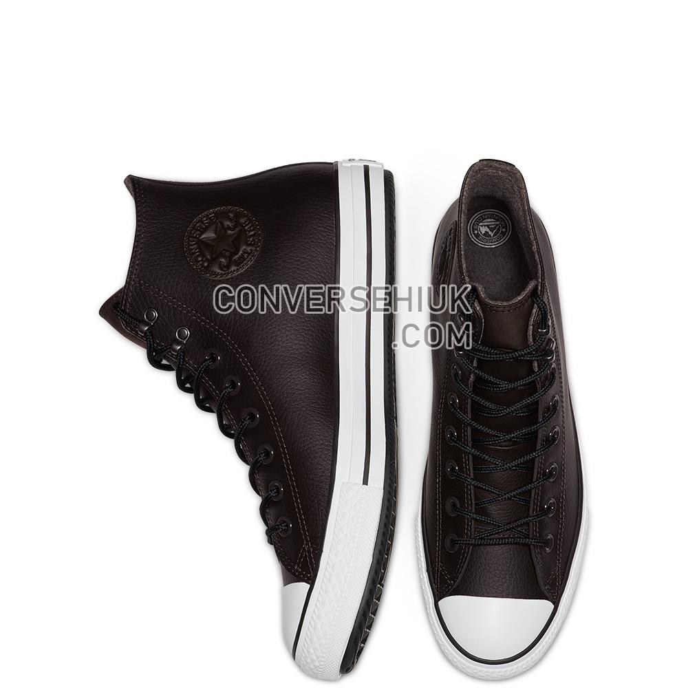 Converse Unisex Winter Chuck Taylor All Star High Top Velvet Brown/white/black 166220C Shoes