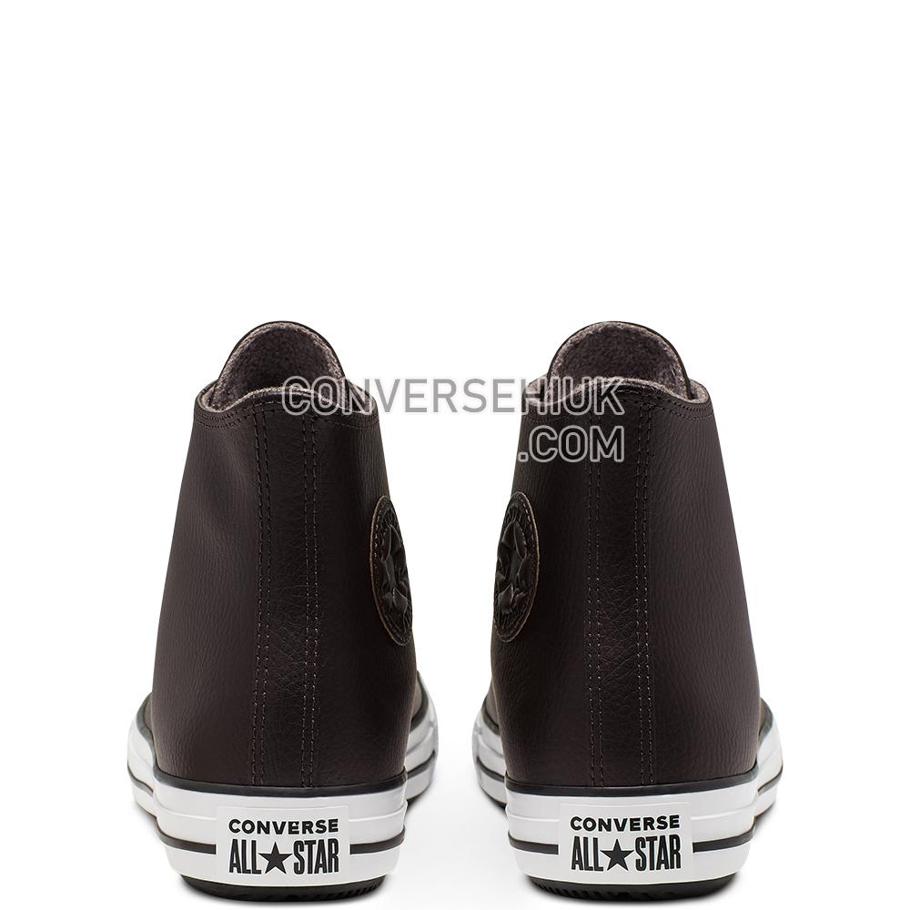 Converse Unisex Winter Chuck Taylor All Star High Top Velvet Brown/white/black 166220C Shoes