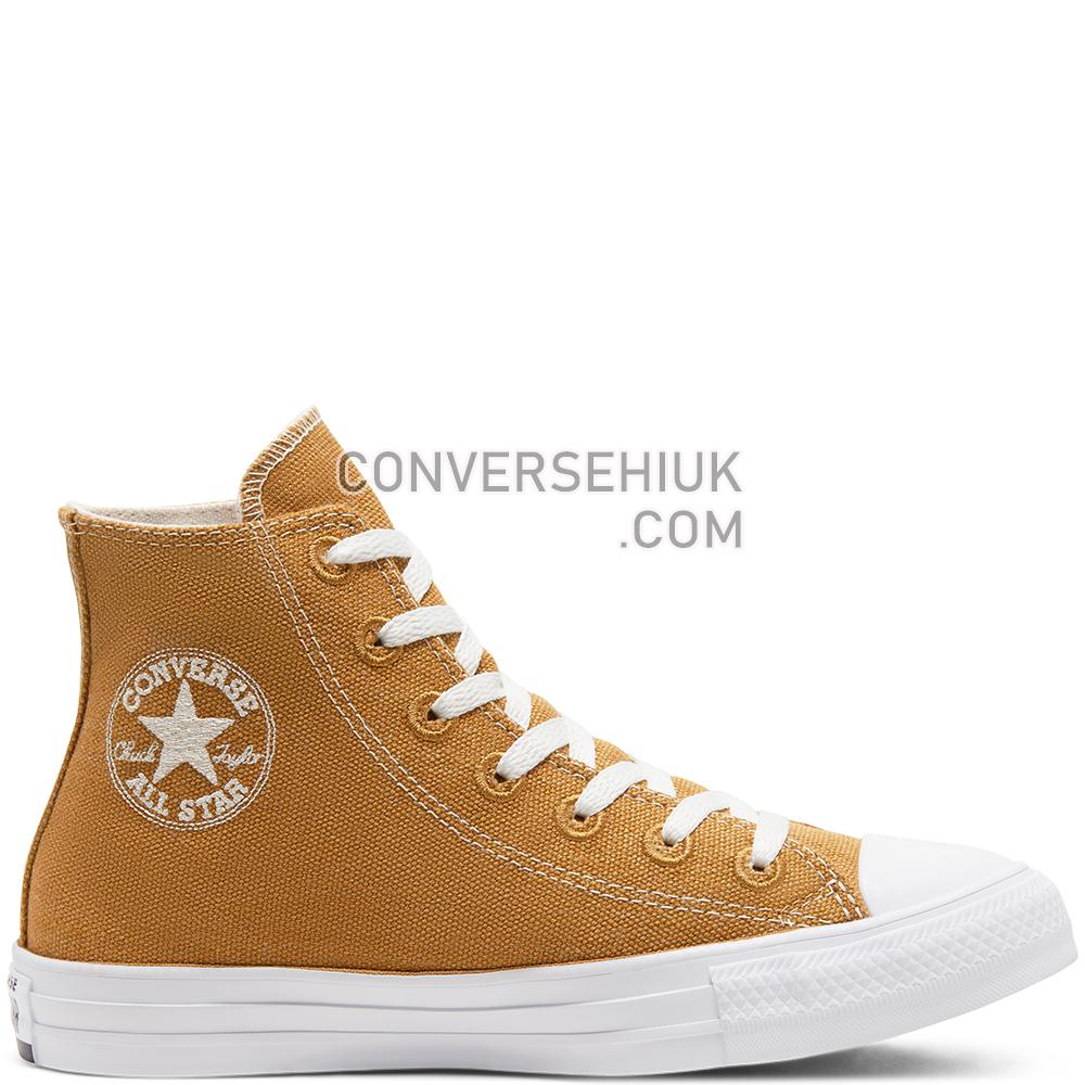 Converse Unisex Renew Cotton Chuck Taylor All Star High Top Wheat/natural/white 166740C Shoes