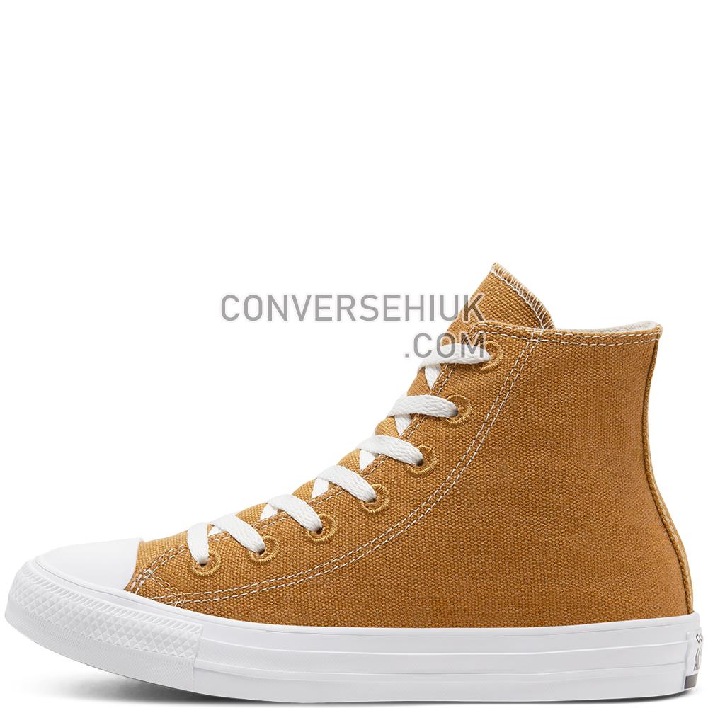 Converse Unisex Renew Cotton Chuck Taylor All Star High Top Wheat/natural/white 166740C Shoes