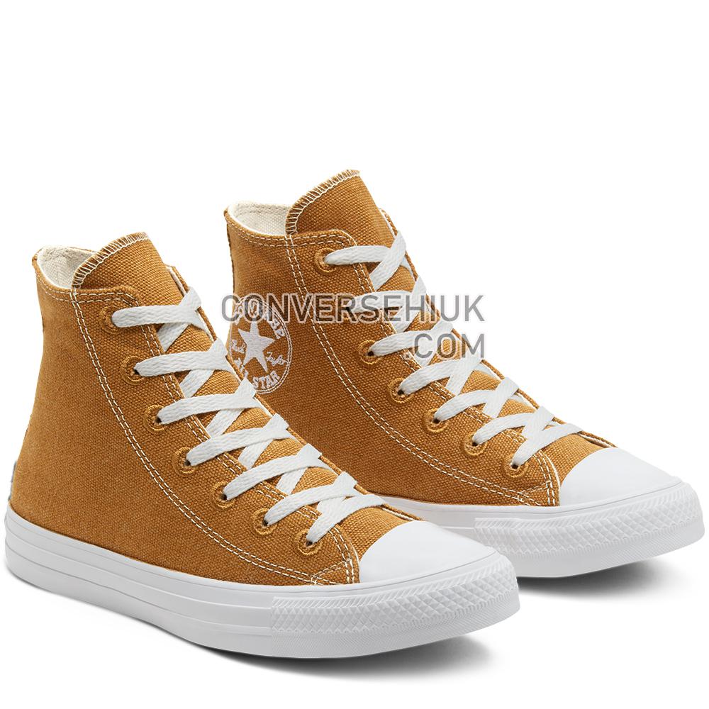 Converse Unisex Renew Cotton Chuck Taylor All Star High Top Wheat/natural/white 166740C Shoes