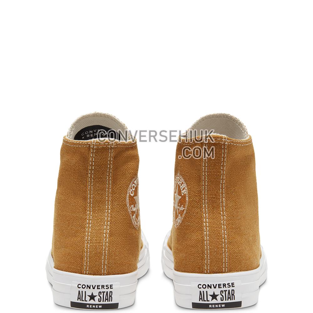 Converse Unisex Renew Cotton Chuck Taylor All Star High Top Wheat/natural/white 166740C Shoes