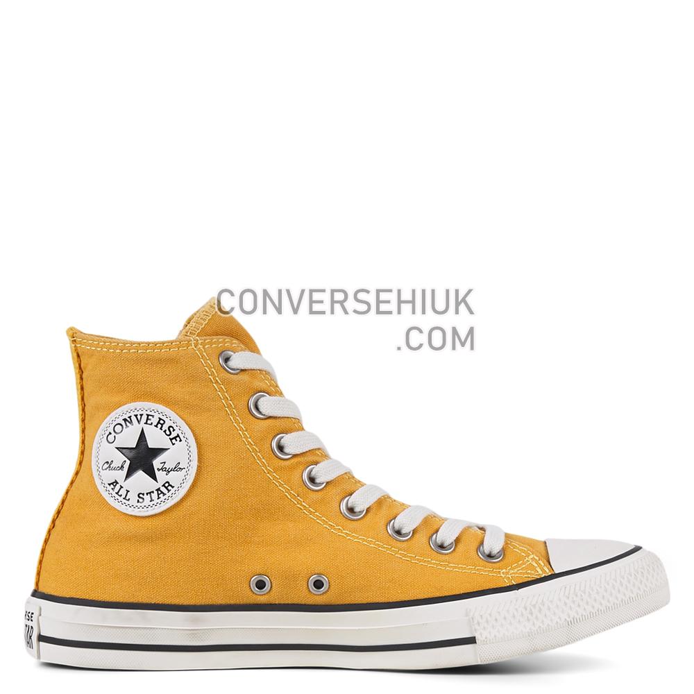 Converse Unisex Self-Expression Chuck Taylor All Star High Top Sunflower Gold/egret/black 167959C Shoes