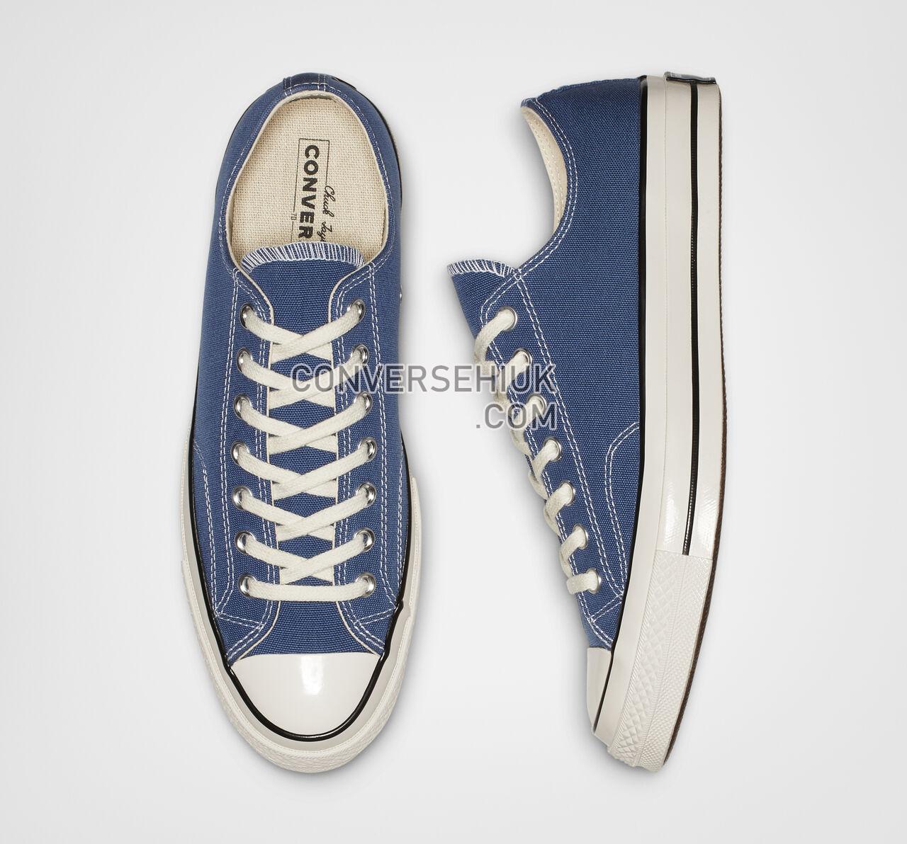 Converse Chuck 70 Low Top True Navy/Black/Egret 162064C Shoes