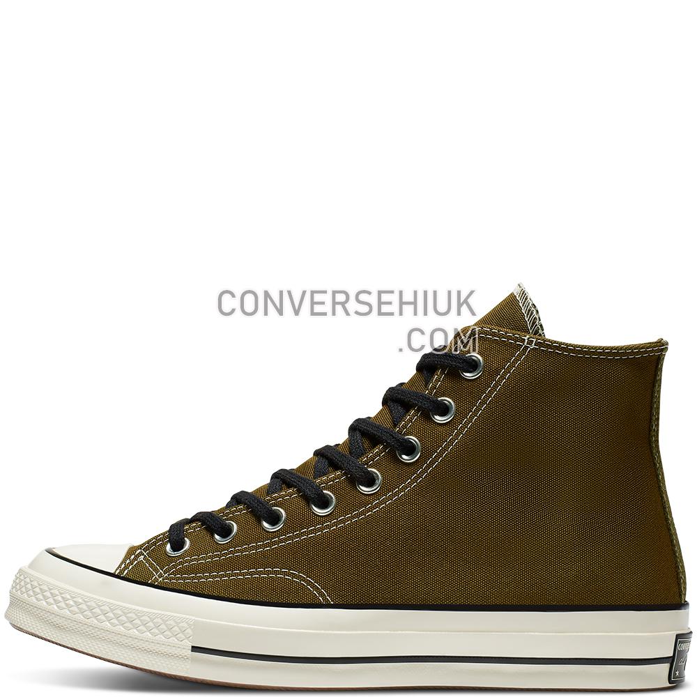 Converse Unisex Vintage Canvas Chuck 70 High Top Surplus Olive/black/egret 165953C Shoes