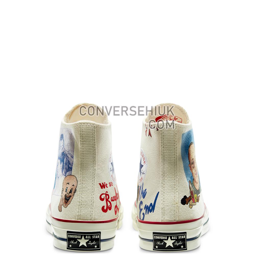 Converse Spencer McMullen Converse Artist Series Chuck 70 High Top Egret/multi/egret 168183C Shoes