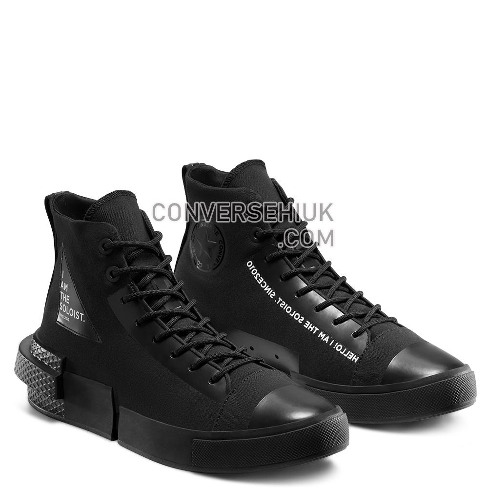 Converse Unisex Converse x TheSoloist. Disrupt CX High Top Black/black/black 168213C Shoes