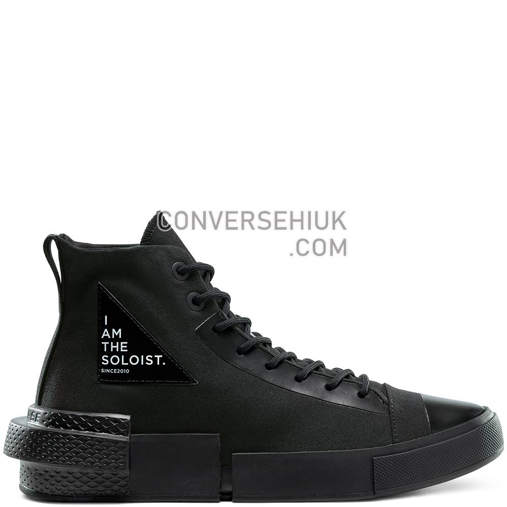 Converse Unisex Converse x TheSoloist. Disrupt CX High Top Black/black/black 168213C Shoes