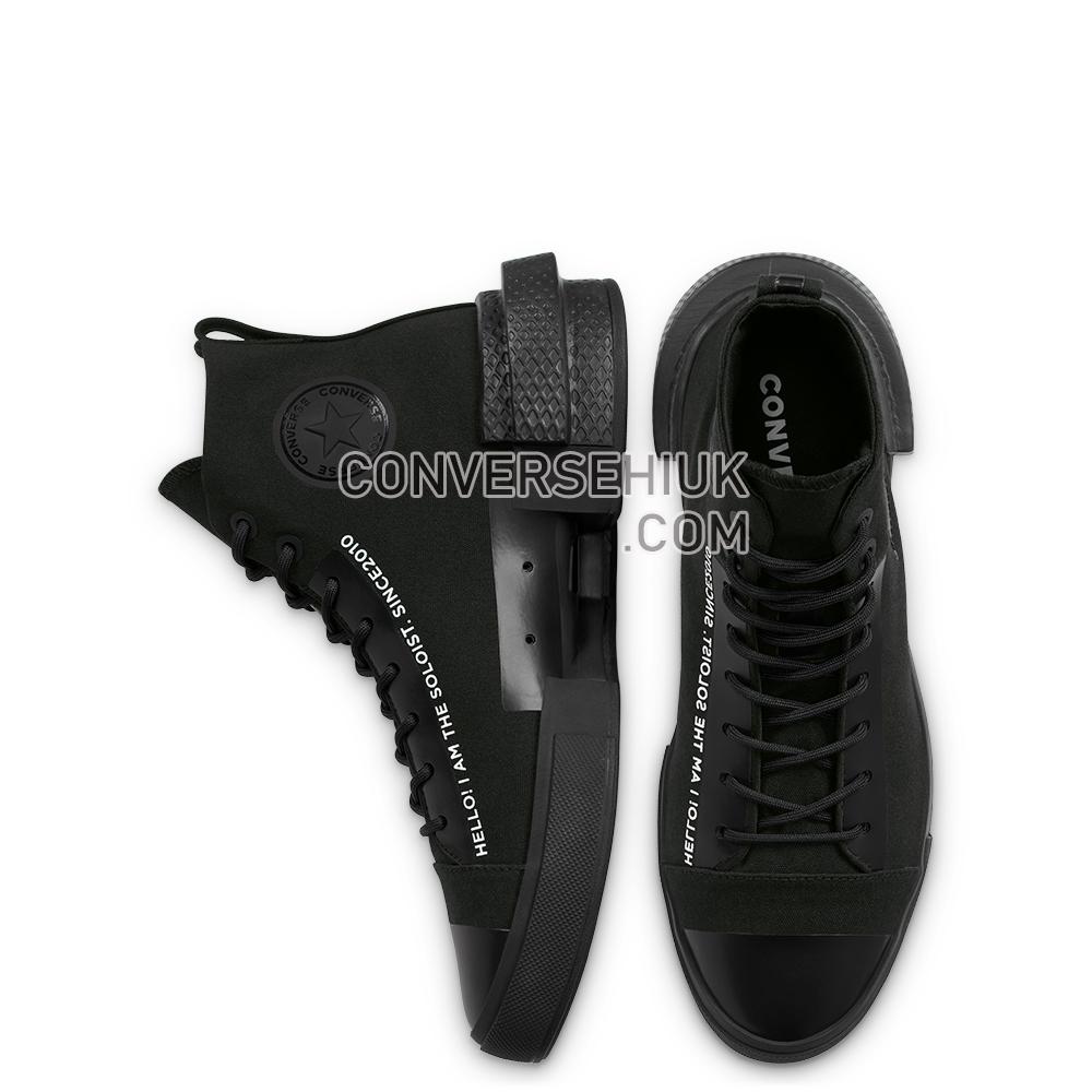 Converse Unisex Converse x TheSoloist. Disrupt CX High Top Black/black/black 168213C Shoes